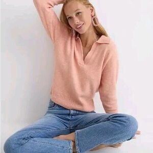 J Crew Women's Pink Long Sleeve Sweater size XS